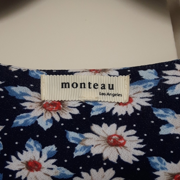 Monteau Stretchy Floral Dress - Picture 6 of 6